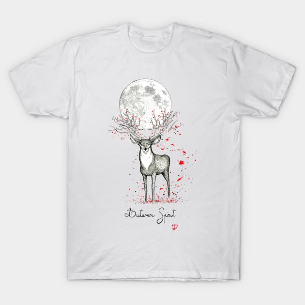 Autumn Spirit T-Shirt by tristan.r.rosenkreutz